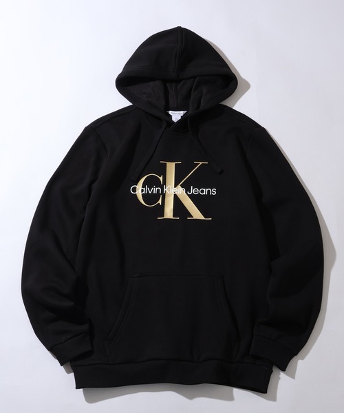 Calvin Klein CK Monogram Logo Pullover Hoodie — худи с логотипом CK