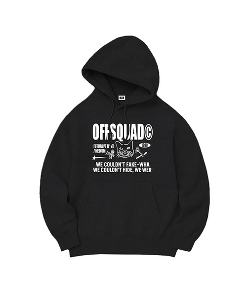 OFF SQUAD Over Fit Hoodie — худи оверсайз (5 цветов)
