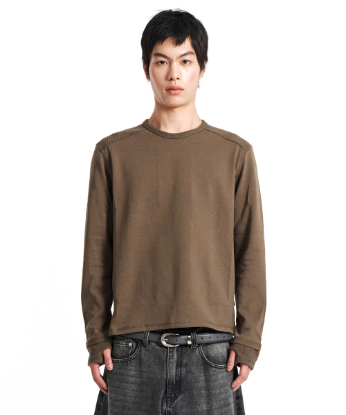 Backflip Knit (Brown) — вязаный свитер, коричневый