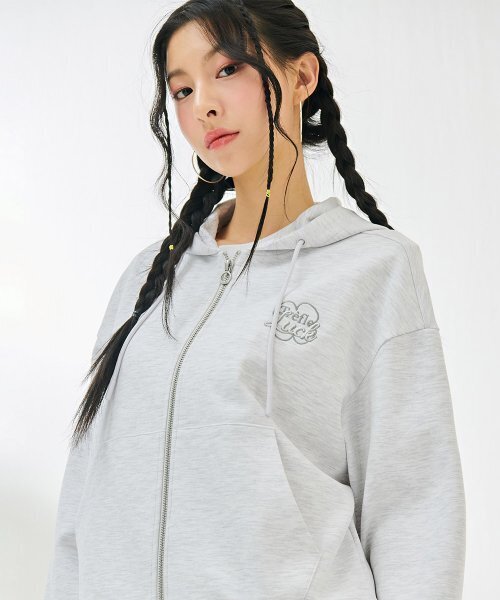 Ladies Point вышитый футболка DARG4361B0B