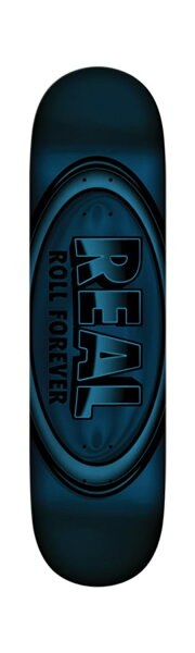 Real Skateboards Oval Blue Foil — скейтборд, дека 8.5 дюйма, 8.5" x 32"