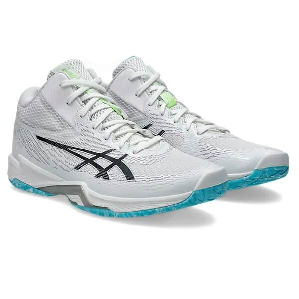 asics V-SWIFT FF MT 4 — волейбольные кроссовки 1053A064-103 (Белый/Чёрный), модель 2025