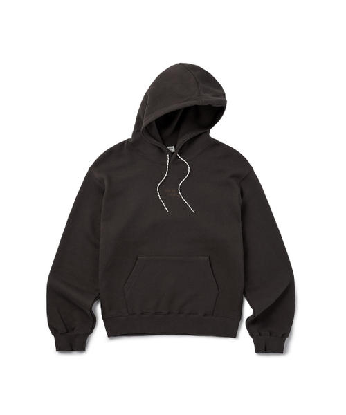 [Mmlg] STITCH PLAY HOODIE (WOODY BROWN) — худи