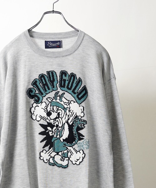 STAYGOLD — Dai/NEW JACK Crew Knit (классический свитер)