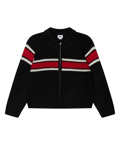 OBEY Bernard Zip Up Sweater — свитер на молнии