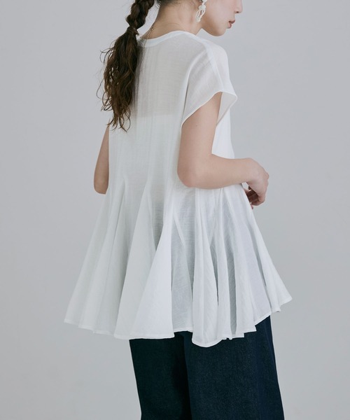 Skipper Puff Ram fresh reusible blouse — блуза с надувными рукавами