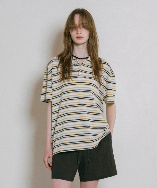 A3522 Marlist Rip-Pocket Peke T-shirt — футболка жёлтая