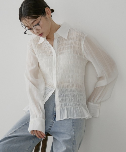 Sheer Sharing Shirt — прозрачная рубашка-шаринг