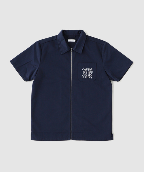 POP TRADING COMPANY / Pop Trading Acid SS Worker Shirt — рабочая рубашка Acid