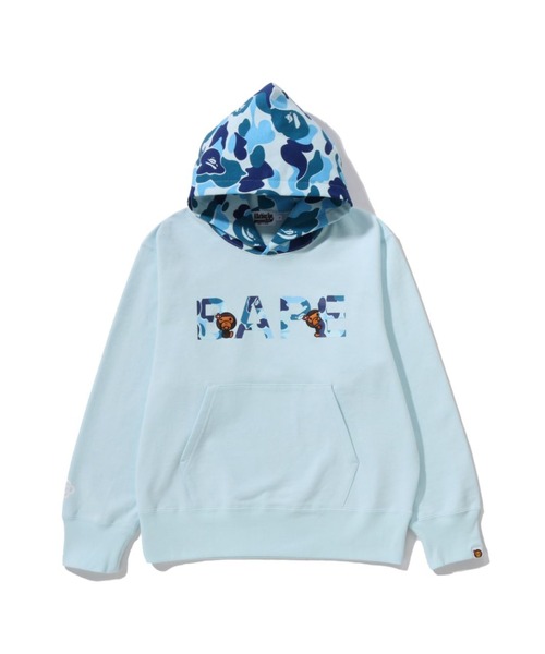 ABC CAMO LOGO WITH BABY LISA PULLOVER HOODIE — худи с камуфляжным логотипом и Baby Lisa