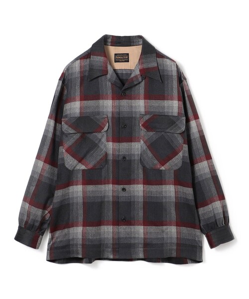 PENDLETON шелковая рубашка‑бордшерт
