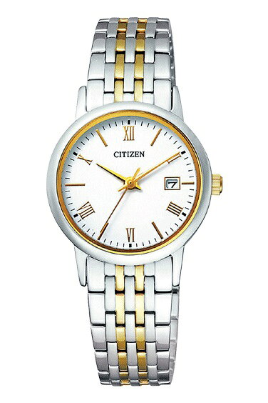 Citizen Eco‑Drive женские часы с белым циферблатом и сапфировым стеклом EW1584-59C — японская модель для повседневного использования