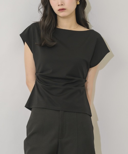 【Не оставляет 360°C】【Для крупных френч‑лифтинг процедур】 Back‑lift French Sleeve T‑shirt