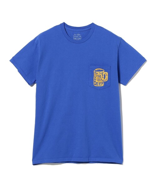 【別注】THE DAY ON THE BEACH / Pocket T‑Shirt