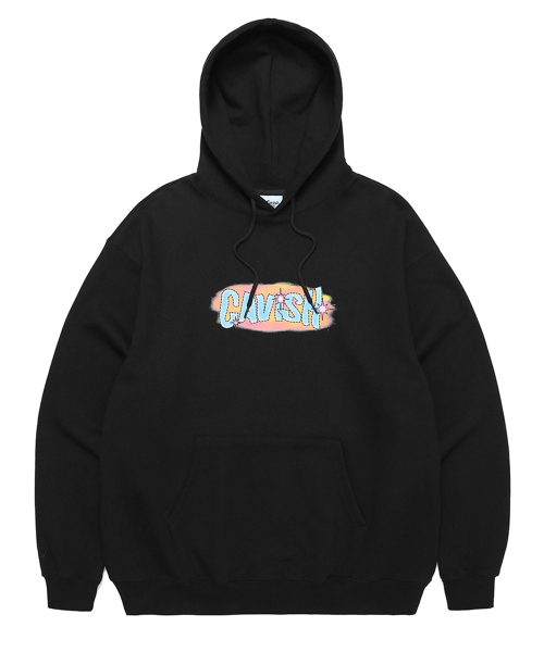 WAVY LOGO HOODIE чёрный (CV2CFUM407A)