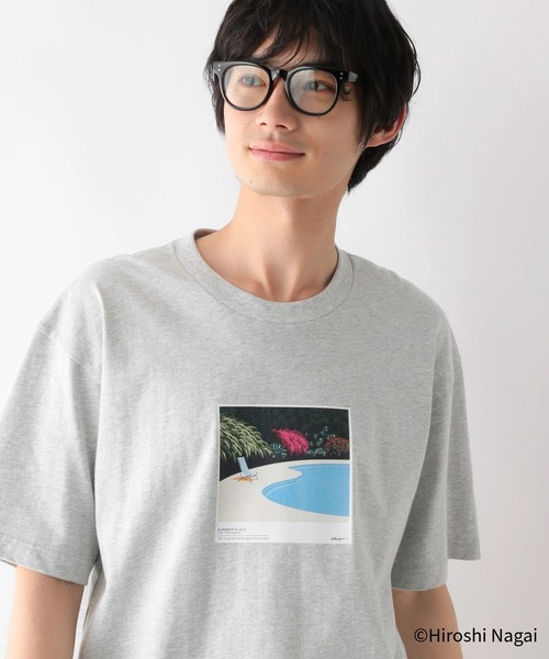 Нагрудная футболка Hiroshi Nagai / T‑shirt / короткий рукав / артикул 575237