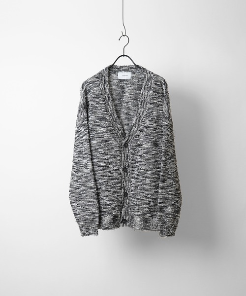 Loose‑style t­wist bukla knit cardigan — вязаный кардиган с необычной текстурой (Confirm)