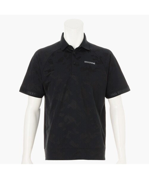 BRIEFING GOLF MEN’S CAMO JQ POLO RF — мужское поло