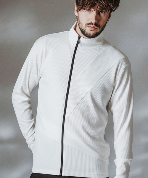 NO ID. Asymmetry ZIP Cardigan — асимметричный кардиган на молнии