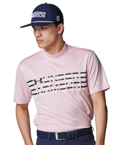 UA Armourdye Shield ロゴ — футболка Under Armour (гольф/мужская)