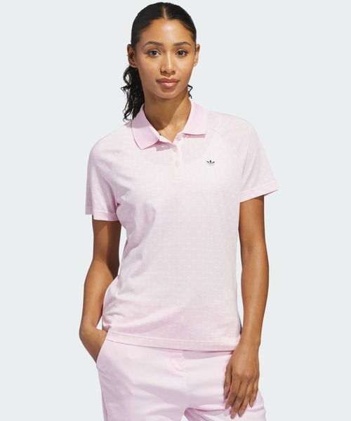Оригинал: Оверсайз трефойл поло adidas Golf — мужская