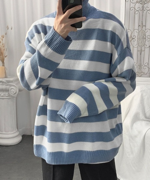 Turtle Neck Bouder Knit — джемпер с высоким горлом