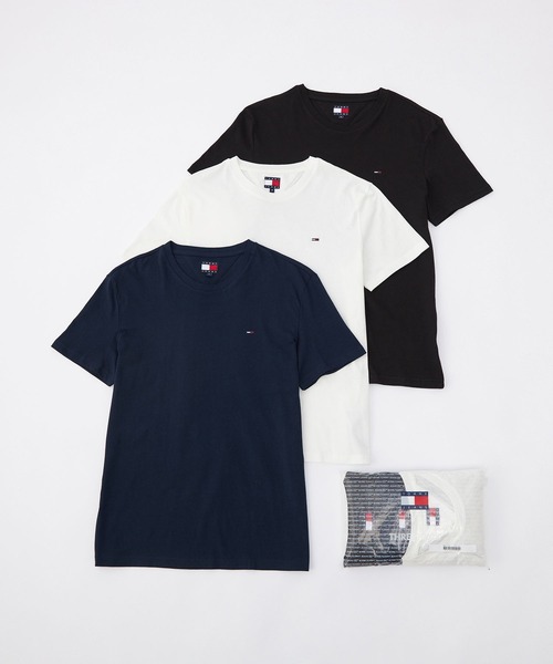 Онлайн‑лимит: набор 3 унисекс классических футболок (White/Black/Navy)