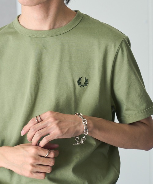 (FRED PERRY) RINGER T‑SHIRT M3519①