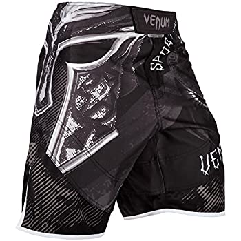 Б/у Venum Gladiator 3.0 Fightshorts, чёрно‑белые, размер L, VENUM‑02983‑108