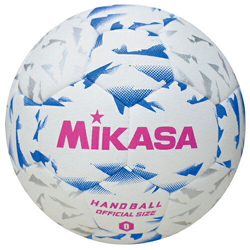 MIKASA мяч для гандбола 0‑го размера для младших школьниц, для занятий в зале HB040B‑W (с прошивкой)