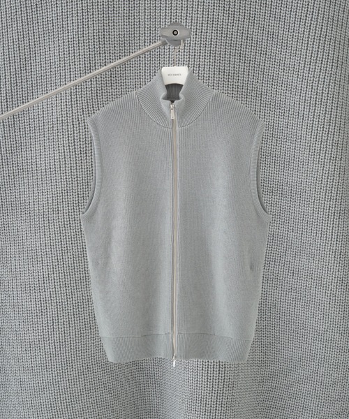 STUDIOUS×UNITED TOKYO — Signature Drivers Knit Vest, стираемый