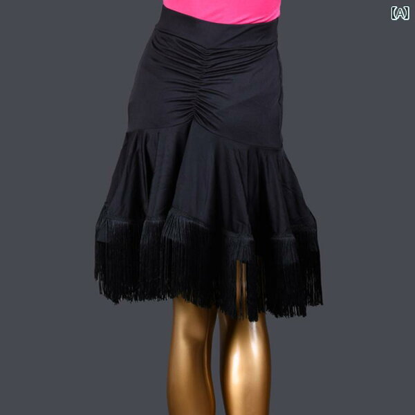 Dancewear — латинское платье для взрослых, гьязар/ашинметрийный болеро, платье‑франж, фишю‑бо, мини‑скарт, презентация, тренировочный костюм (чёрный)