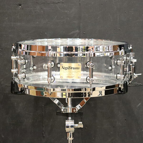 A10K1450D-N1 — 10 мм акриловый малый барабан Negi Drums [14"×5"] (новый)