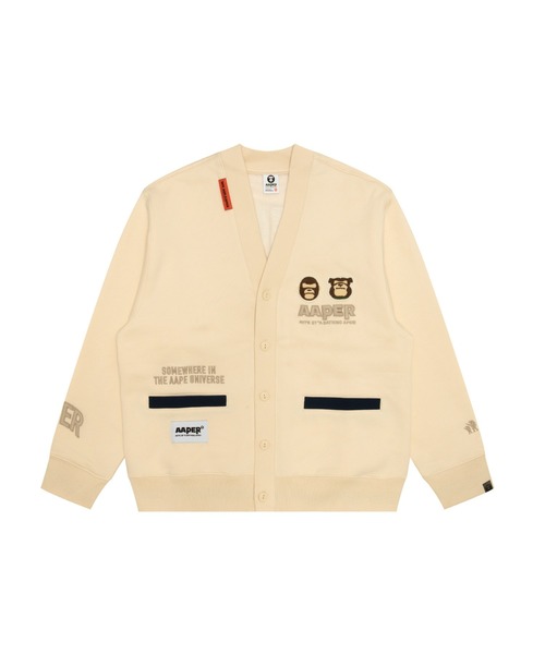 AAPER "ALDO & BRAVO" sweat cardigan — свит‑кардиган AAPER