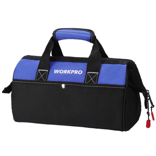 Сумка для инструментов WORKPRO — сумка для инструментов, большая, 600D Oxford, с жёстким каркасом, ширина 33 см