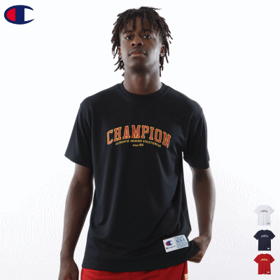 Champion баскетбольная футболка CAGERS, мужская, поло, короткий рукав (C3ZB350) — 1 шт.