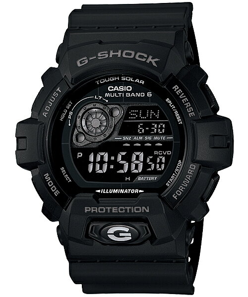 CASIO G-SHOCK «BIG CASE» GW-8900A-1JF — оригинальные часы с Multi Band 6, солнечная батарея