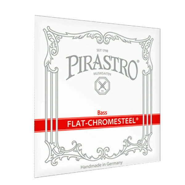 PIRASTRO хромированные струны для контрабаса A 3/4 Rope Core / Chrome Steel D-Bass Flat — 3423 A