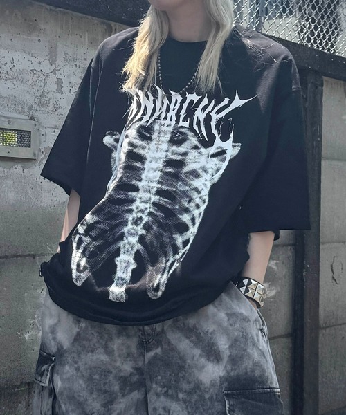 [MAROCORE SELECT] Skelton / Punk / Batfly — гранж‑футболка, Big T