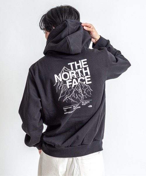 [THE NORTH FACE] Pull‑over — Backprint Parker с тёплой подкладкой из меха