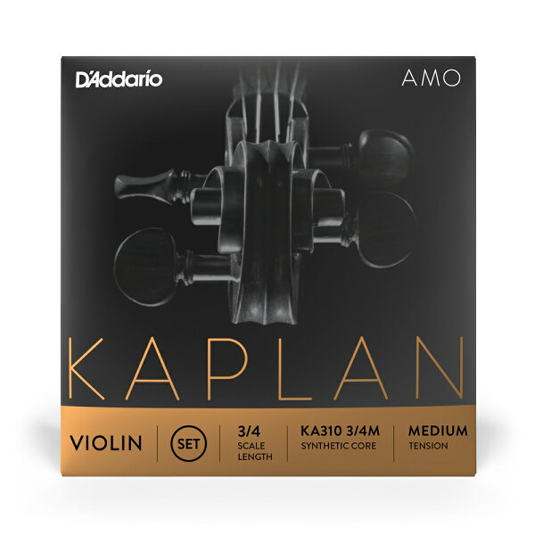 D'Addario скрипичная струна KA310 3/4M Kaplan комплект струн 3/4 для студенческой скрипки