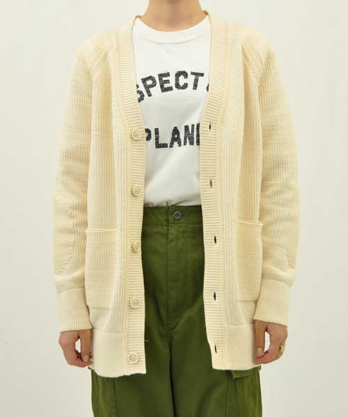 [AUTHEN] Ossen/ Seakular knit cardigan — кардиган 'Seakular' (классический)