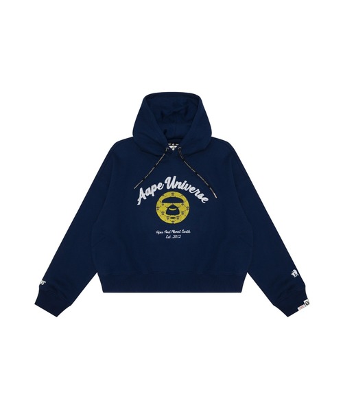 AAPE BASIC PULLOVER HOODIE — базовое худи AAPE