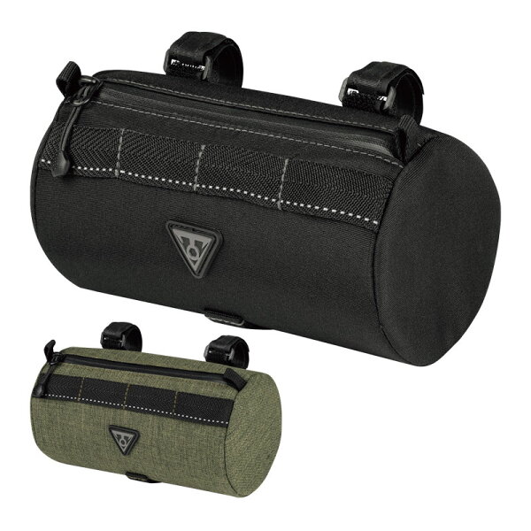 TOPEAK Tubular BarBag slim 1.5L сумка на руль/бар — тонкая, с ручкой, черная