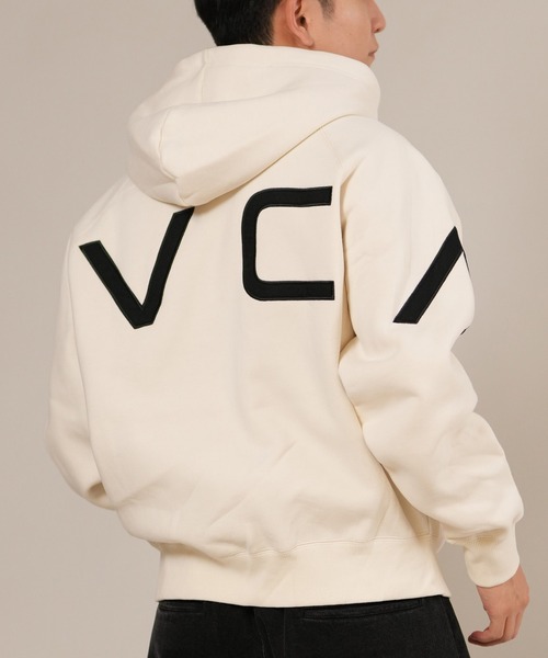 RVCA Full‑zip Parka Big Logo Design BF042-019