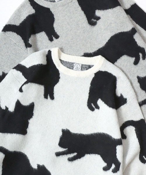 Allover Jacquard Knit / жаккардовый трикотаж с цельным узором / сеттер / мужской