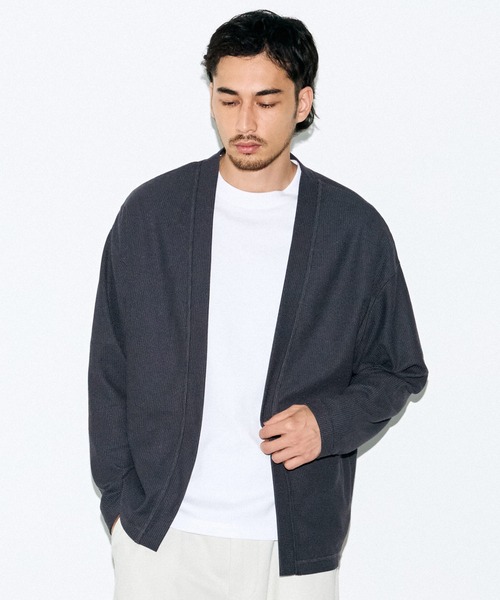 Оленёнок ботан‑релс кардиджан (Rin no Ko buttonless cardigan)