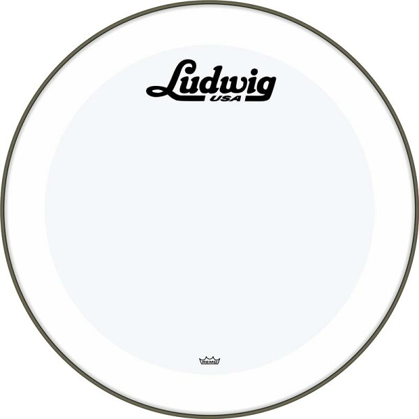 Ludwig POWERSTROKE 3 Smooth White 26" (LW1226P3SWV) — пластик для бас‑барабана (новый)