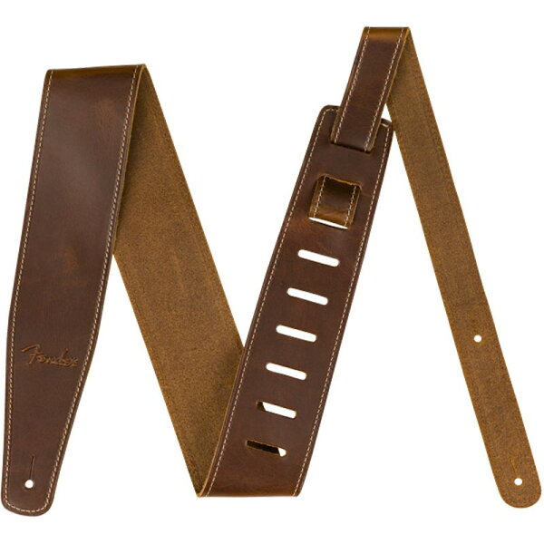 Fender USA BROKEN‑IN LEATHER STRAP, 2.5 (TAN) (#0990641021) (новый)