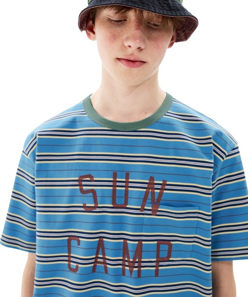 SUN CAMP полосатая футболка (Stripe Tee)
